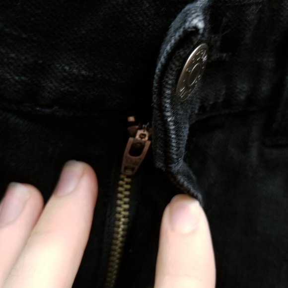 Lauren Jeans Co Women's 2 Classic Black Bootcut Jeans 28.25" 29.25" 9.25" - Picture 5 of 12